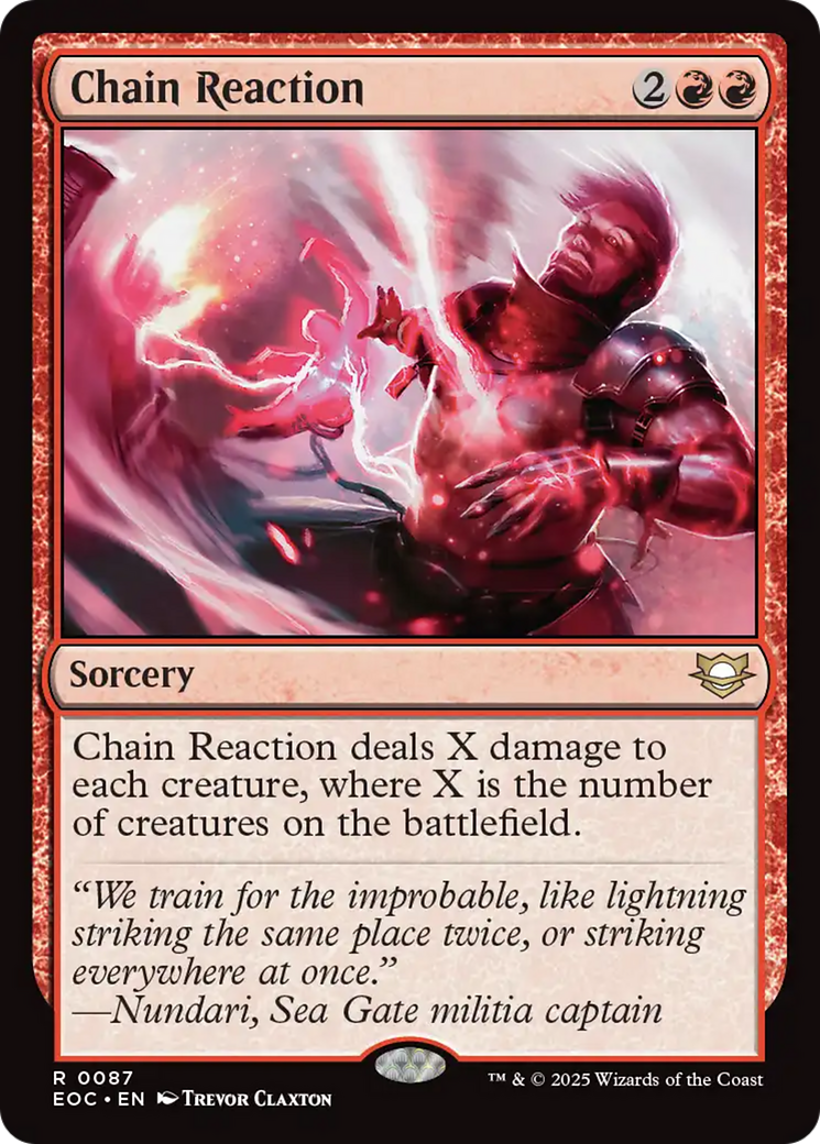 Chain Reaction [Edge of Eternities Commander] | Good Games Adelaide SA