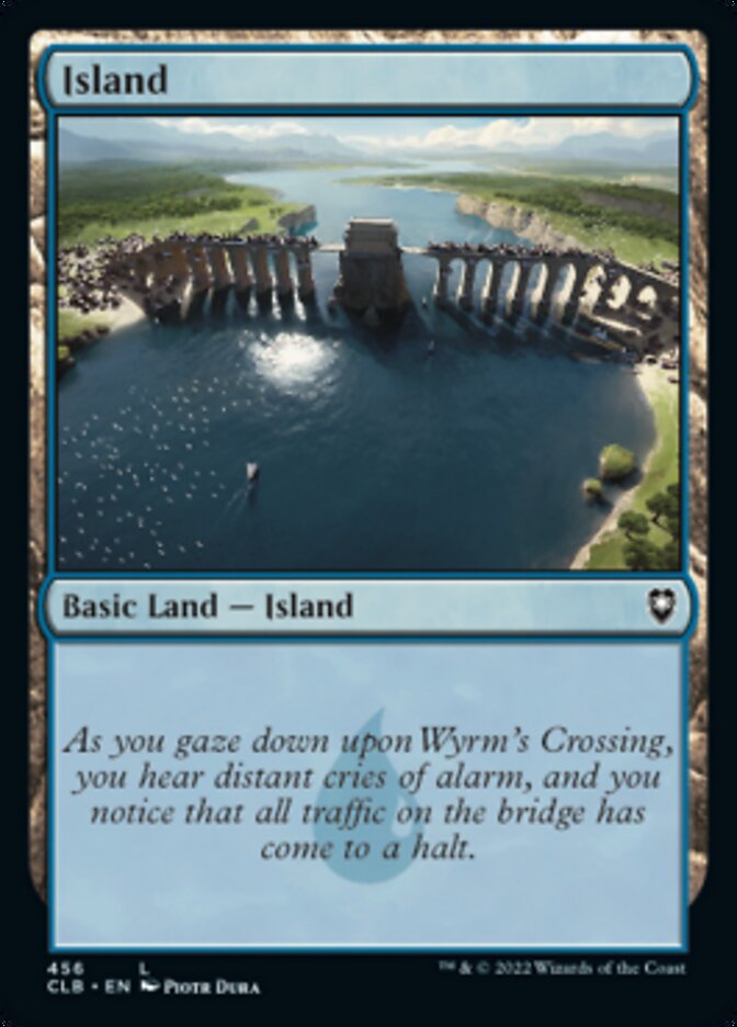 Island (456) [Commander Legends: Battle for Baldur's Gate] | Good Games Adelaide SA