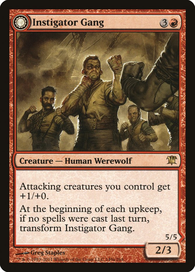Instigator Gang // Wildblood Pack 149 (Innistrad)  - Foil | Good Games Adelaide SA