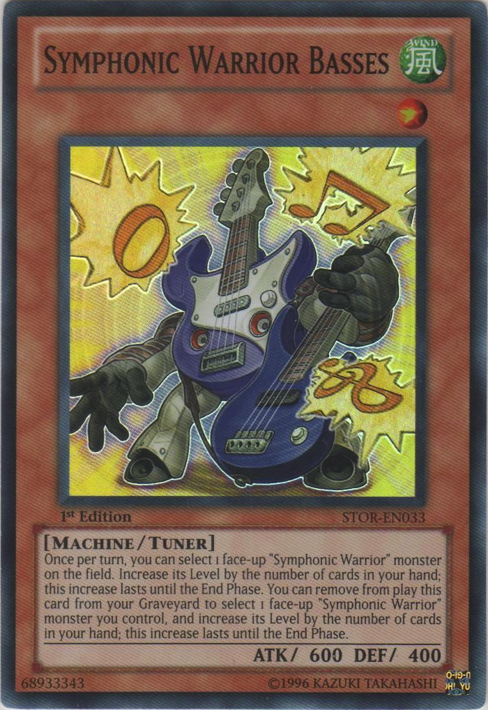 Symphonic Warrior Basses [STOR-EN033] Super Rare | Good Games Adelaide SA