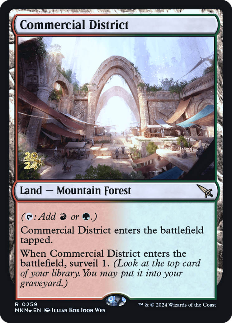 Commercial District [Murders at Karlov Manor Prerelease Promos] | Good Games Adelaide SA