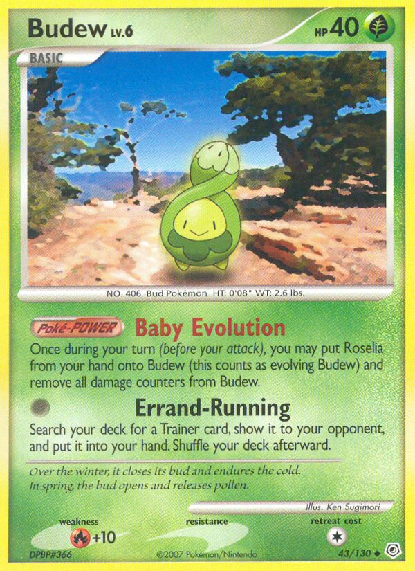 Budew (43/130) [Diamond & Pearl: Base Set] | Good Games Adelaide SA