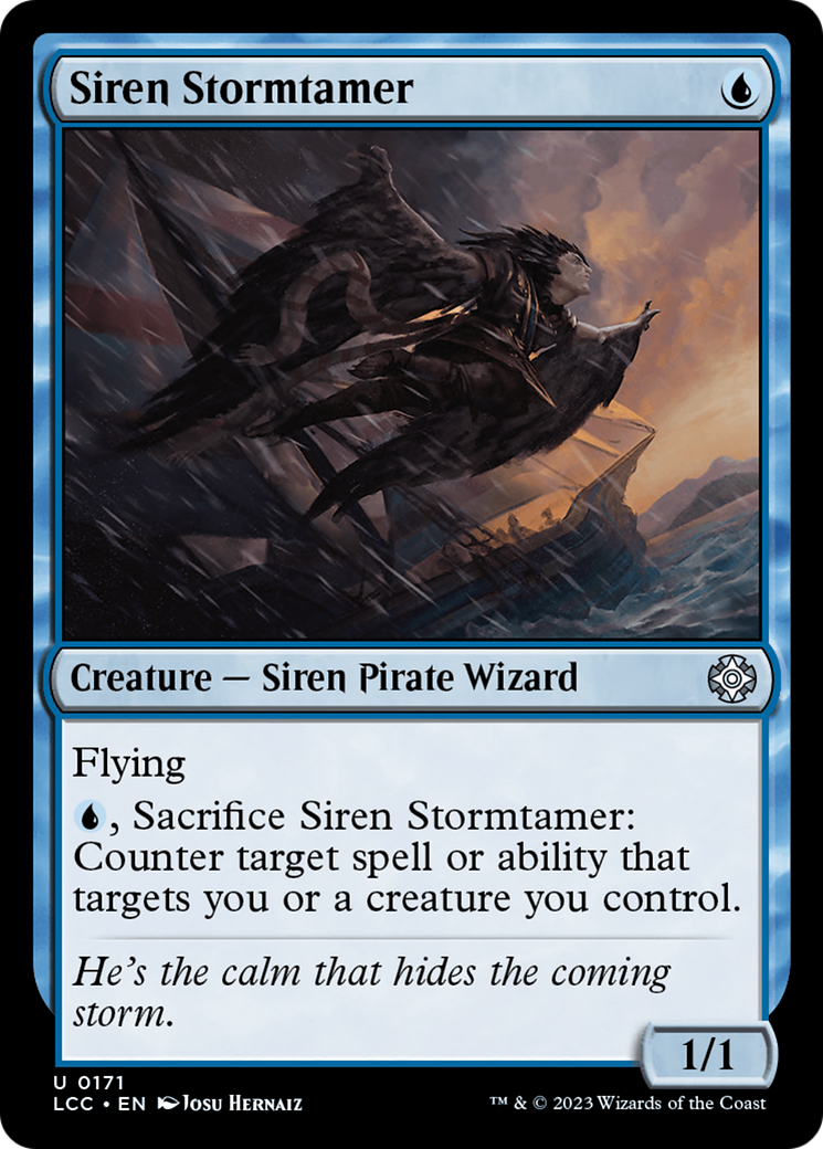 Siren Stormtamer [The Lost Caverns of Ixalan Commander] | Good Games Adelaide SA