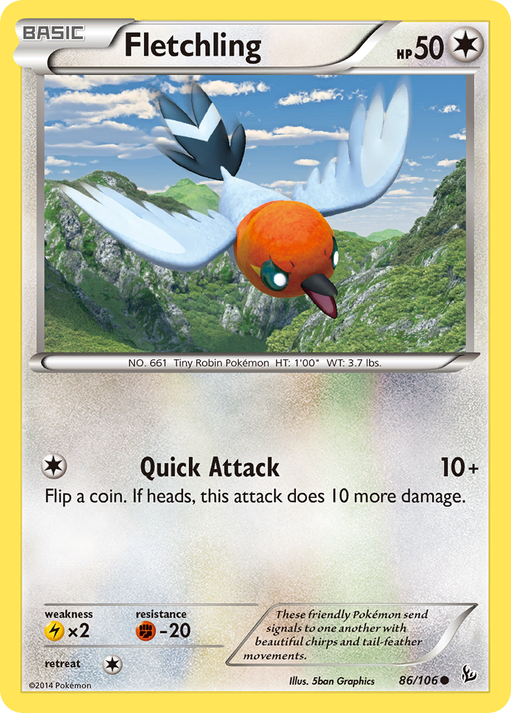 Fletchling (86/106) [XY: Flashfire] | Good Games Adelaide SA