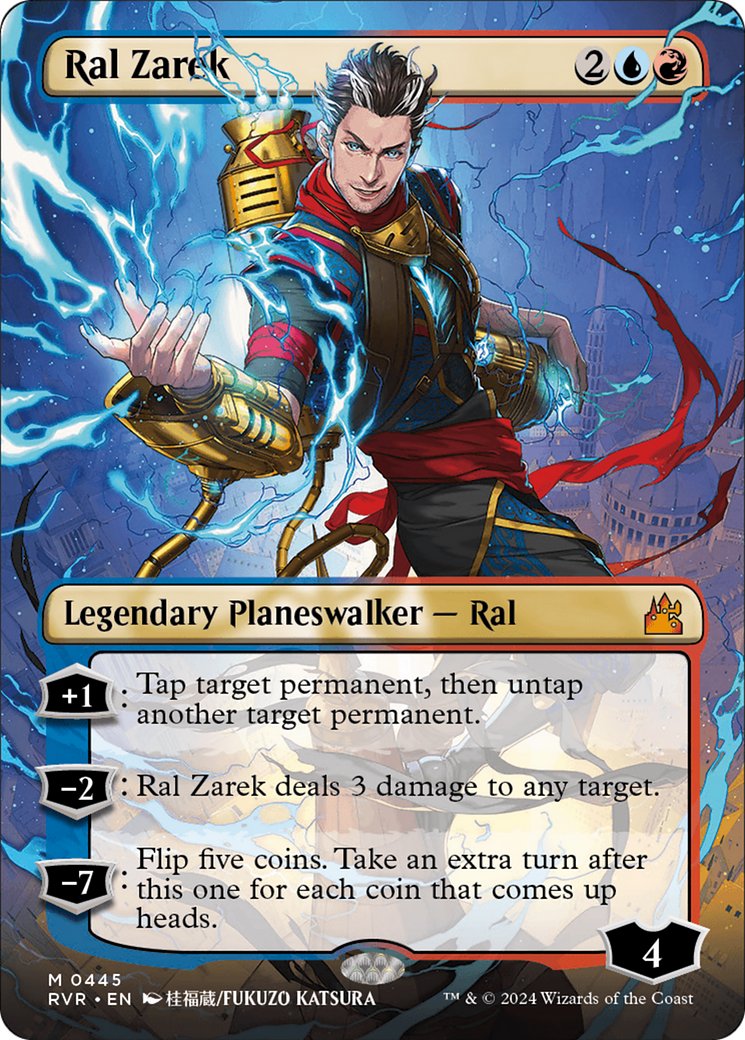 Ral Zarek (Anime Borderless) [Ravnica Remastered] | Good Games Adelaide SA