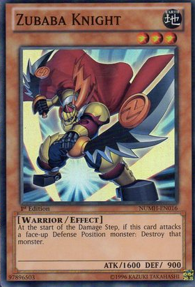 Zubaba Knight [NUMH-EN016] Super Rare | Good Games Adelaide SA