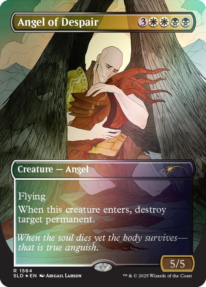 Angel of Despair Rainbow Foil 1564 (Secret Lair Drop Series)  - Foil | Good Games Adelaide SA