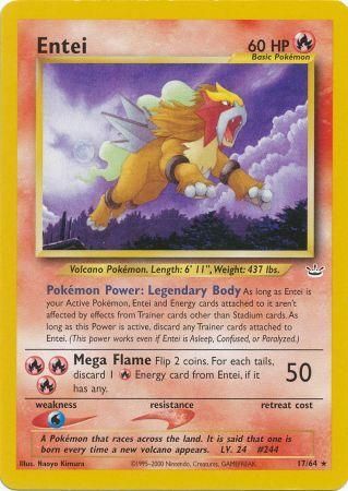 Entei (17/64) [Neo Revelation Unlimited] | Good Games Adelaide SA