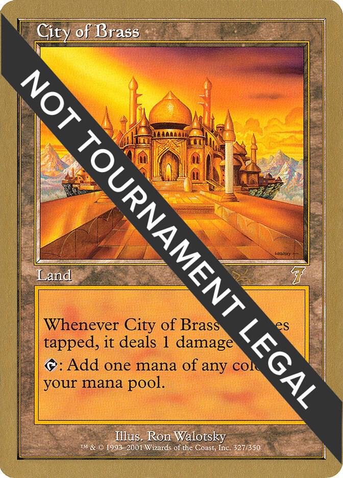 City of Brass 2001 Jan Tomcani 7ED  (World Championship Decks)  | Good Games Adelaide SA