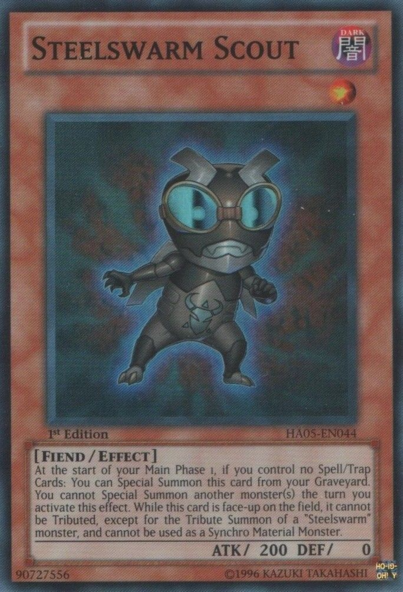 Steelswarm Scout [HA05-EN044] Super Rare | Good Games Adelaide SA