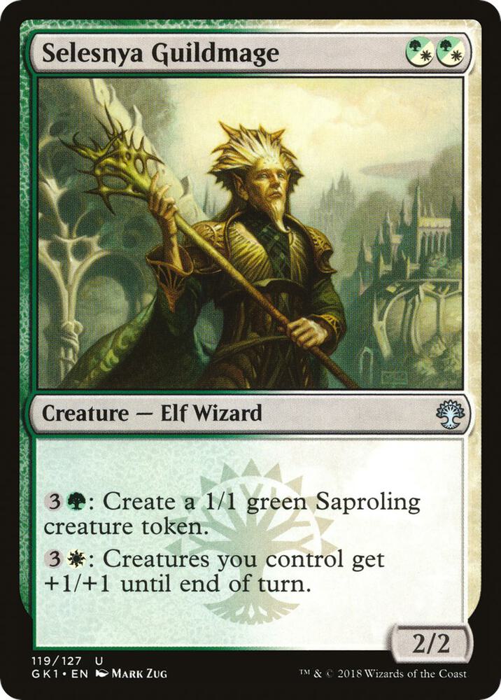 Selesnya Guildmage 119 (Guilds of Ravnica: Guild Kits)  | Good Games Adelaide SA