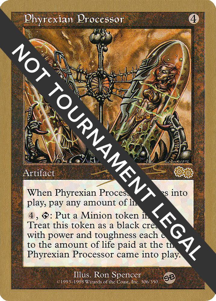 Phyrexian Processor 2000 Nicolas Labarre USG SB nl306sb/117 (World Championship Decks)  | Good Games Adelaide SA