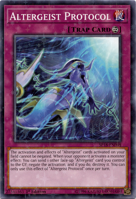 Altergeist Protocol [SP18-EN048] Starfoil Rare | Good Games Adelaide SA