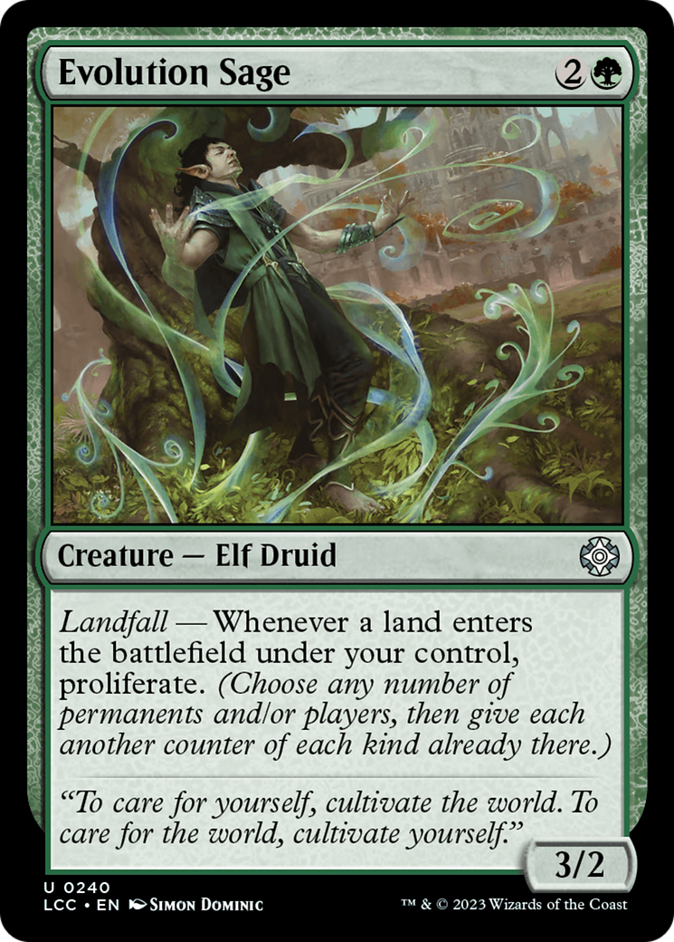 Evolution Sage [The Lost Caverns of Ixalan Commander] | Good Games Adelaide SA