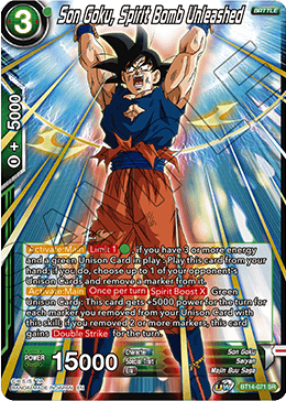 Son Goku, Spirit Bomb Unleashed (BT14-071) [Cross Spirits] | Good Games Adelaide SA