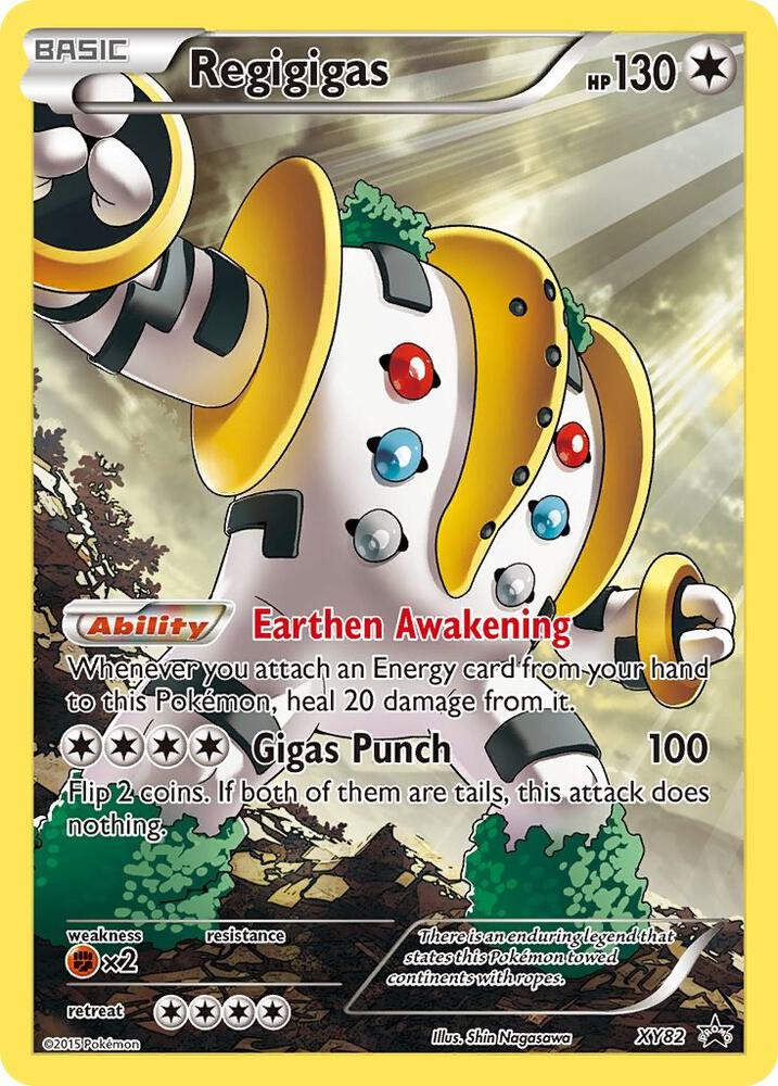 Regigigas Full Art Promo XY82 (XY Promos)  - Holofoil | Good Games Adelaide SA