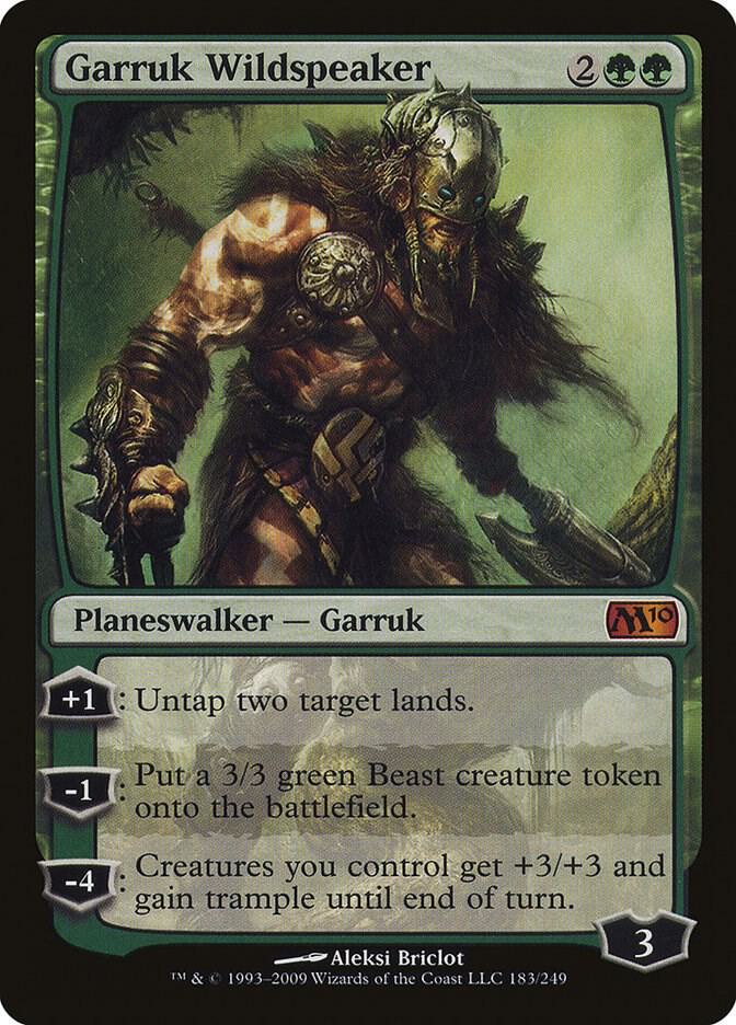 Garruk Wildspeaker 183 (Magic 2010 (M10))  | Good Games Adelaide SA