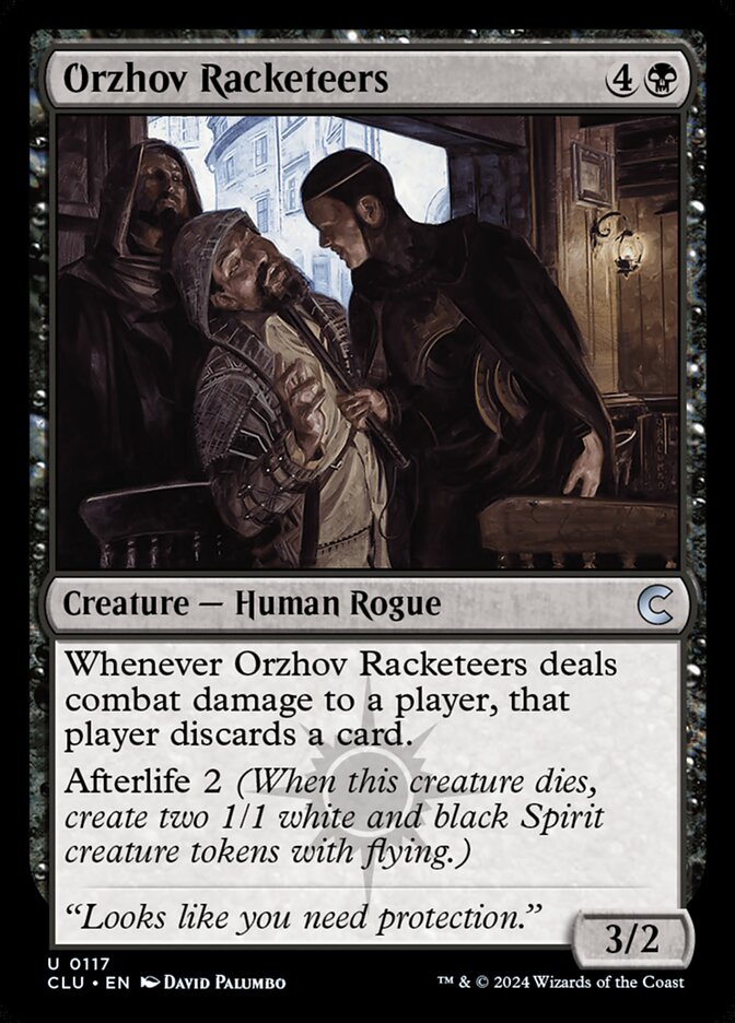 Orzhov Racketeers 117 (Ravnica: Clue Edition)  | Good Games Adelaide SA