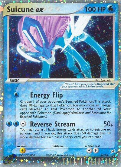 Suicune ex 94/95 (Team Magma vs Team Aqua)  - Holofoil | Good Games Adelaide SA