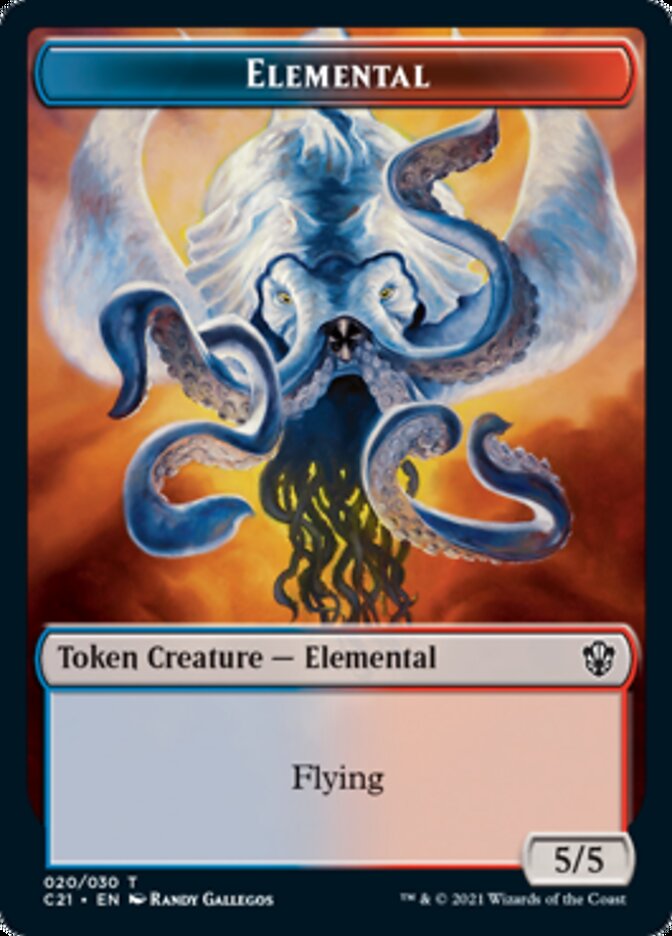 Elemental (020) // Copy Token [Commander 2021 Tokens] | Good Games Adelaide SA