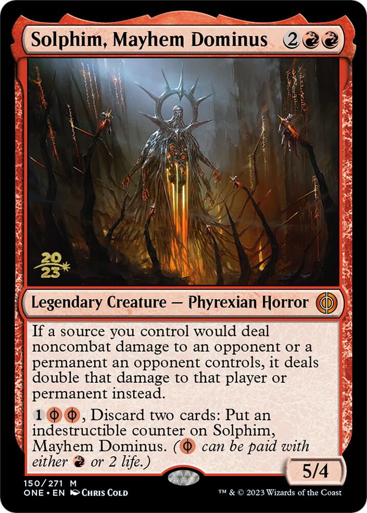 Solphim Mayhem Dominus 150 (Prerelease Cards)  - Foil | Good Games Adelaide SA