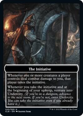 The Initiative Undercity Double Sided Token 20 (Commander Legends: Battle for Baldur's Gate)  | Good Games Adelaide SA