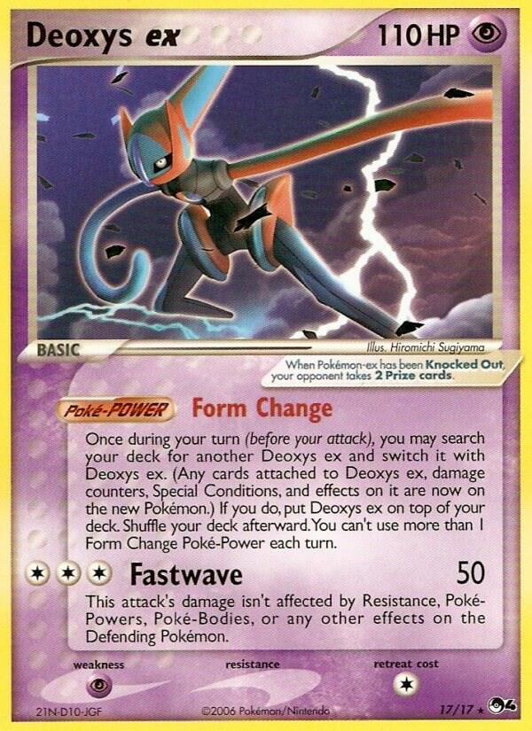 Deoxys ex 017/017 (POP Series 4)  | Good Games Adelaide SA