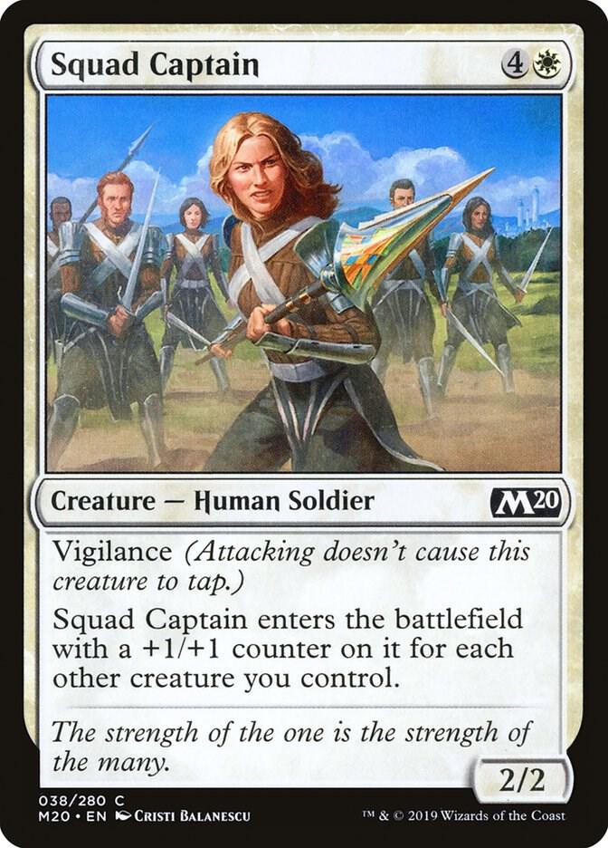 Squad Captain 38 (Core Set 2020)  - Foil | Good Games Adelaide SA