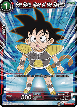 Son Goku, Hope of the Saiyans (Common) [BT13-019] | Good Games Adelaide SA