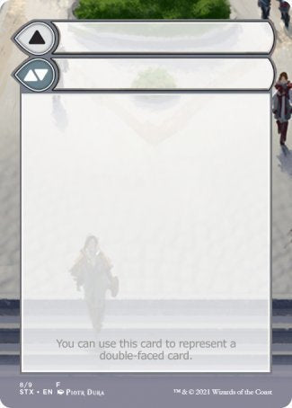 Helper Card (8/9) [Strixhaven: School of Mages Tokens] | Good Games Adelaide SA