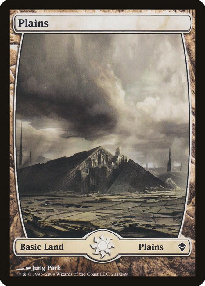 Plains 231 (Zendikar)  - Full Art Foil | Good Games Adelaide SA