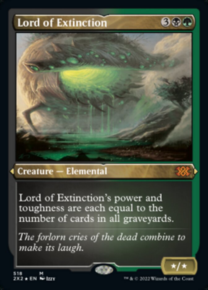 Lord of Extinction (Foil Etched) [Double Masters 2022] | Good Games Adelaide SA