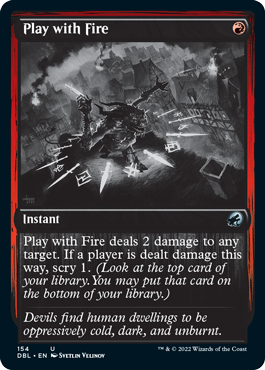 Play with Fire [Innistrad: Double Feature] | Good Games Adelaide SA