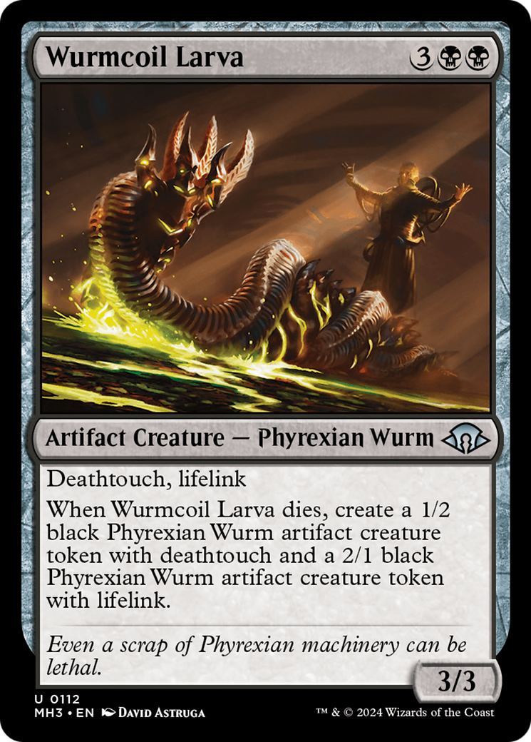 Wurmcoil Larva [Modern Horizons 3] | Good Games Adelaide SA