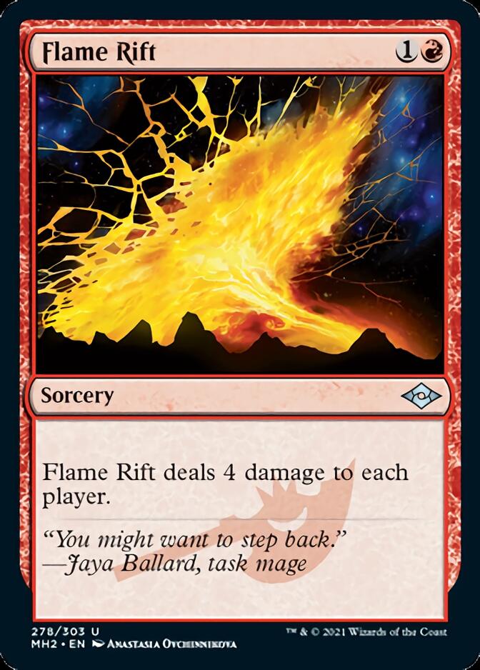 Flame Rift (Etched Foil) [Modern Horizons 2] | Good Games Adelaide SA