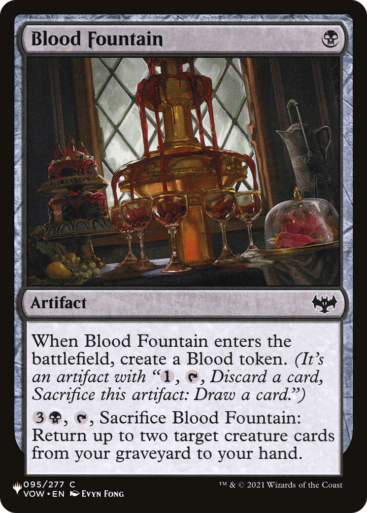 Blood Fountain [The List Reprints] | Good Games Adelaide SA