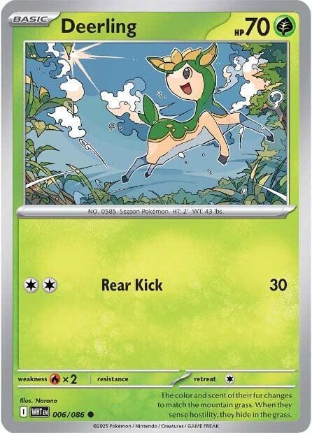 Deerling 006/086 (SV: White Flare)  | Good Games Adelaide SA