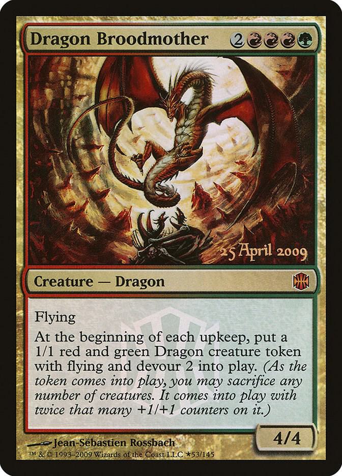 Dragon Broodmother 53 (Prerelease Cards)  - Foil | Good Games Adelaide SA
