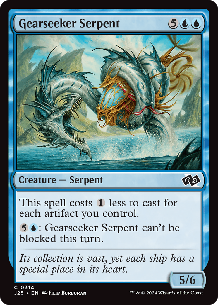 Gearseeker Serpent [Foundations Jumpstart] | Good Games Adelaide SA