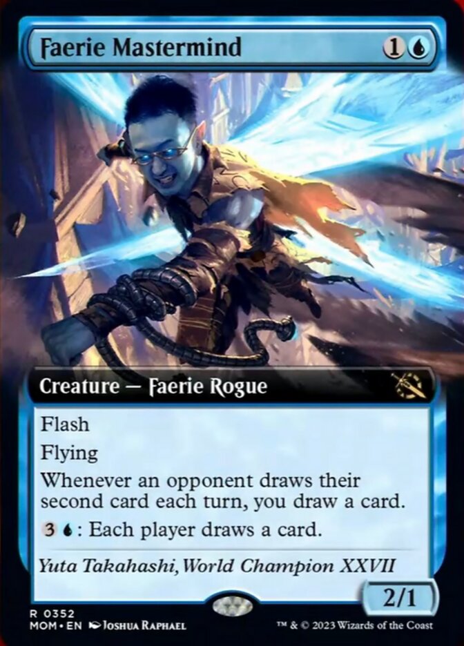 Faerie Mastermind (Extended Art) [March of the Machine] | Good Games Adelaide SA