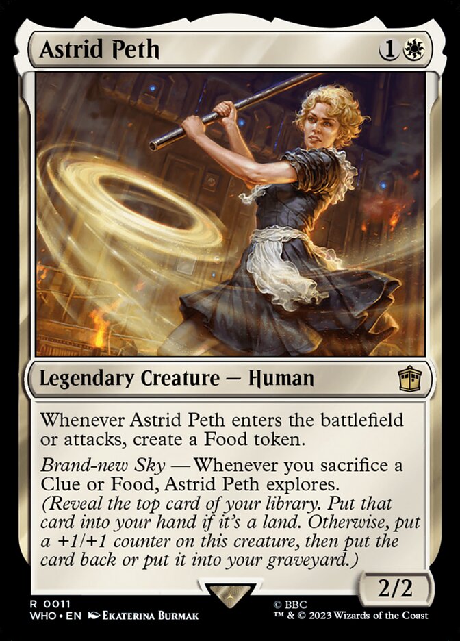 Astrid Peth 11 (Universes Beyond: Doctor Who)  - Foil | Good Games Adelaide SA