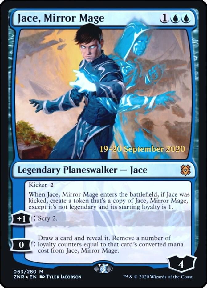 Jace Mirror Mage 63 (Prerelease Cards)  - Foil | Good Games Adelaide SA