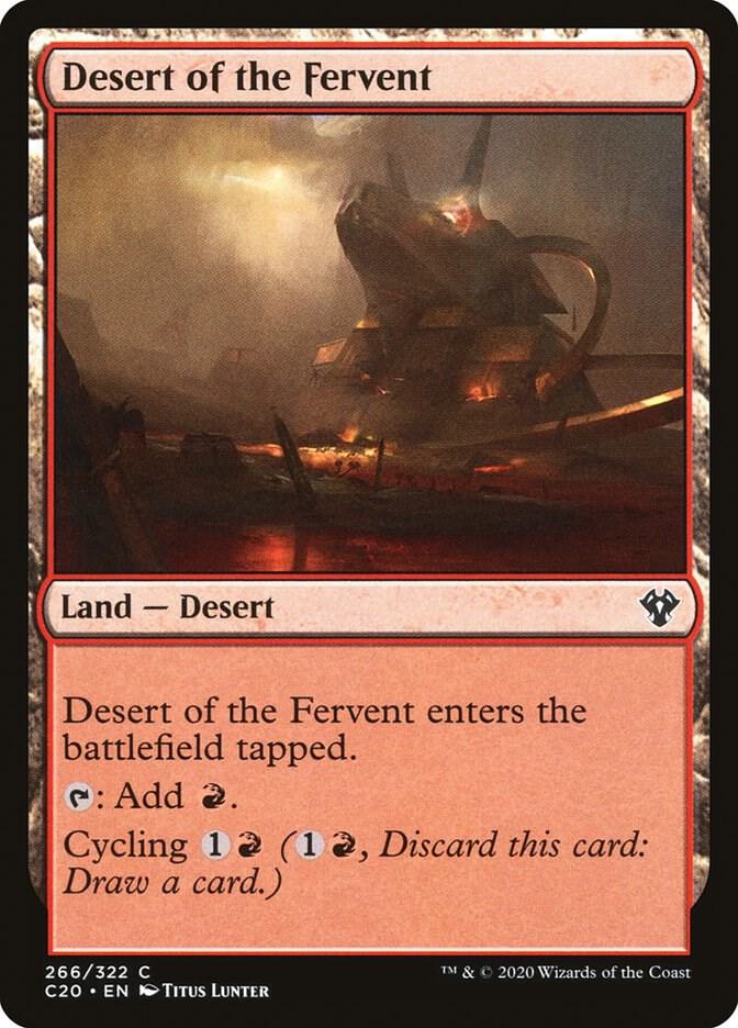 Desert of the Fervent 266 (Commander 2020)  | Good Games Adelaide SA