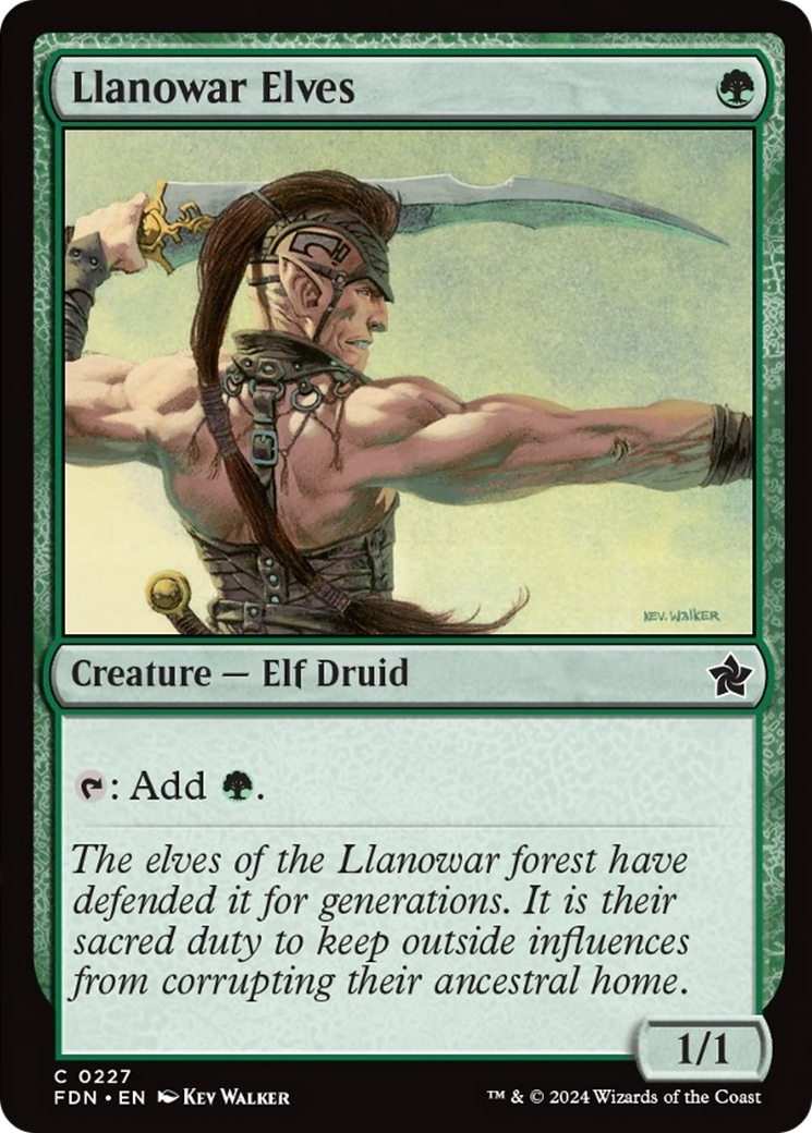 Llanowar Elves [Foundations] | Good Games Adelaide SA