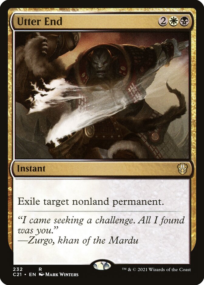 Utter End [Commander 2021] | Good Games Adelaide SA