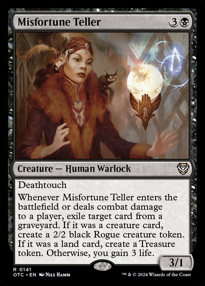 Misfortune Teller 141 (Commander: Outlaws of Thunder Junction)  | Good Games Adelaide SA