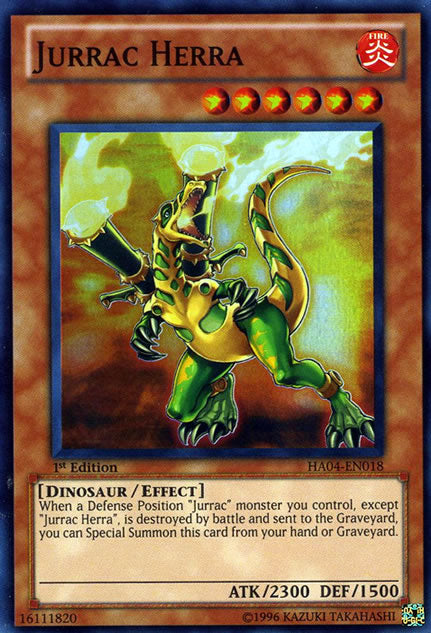 Jurrac Herra [HA04-EN018] Super Rare | Good Games Adelaide SA