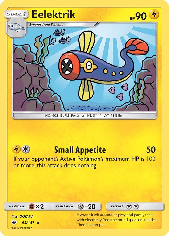 Eelektrik 45/147 (SM - Burning Shadows)  | Good Games Adelaide SA