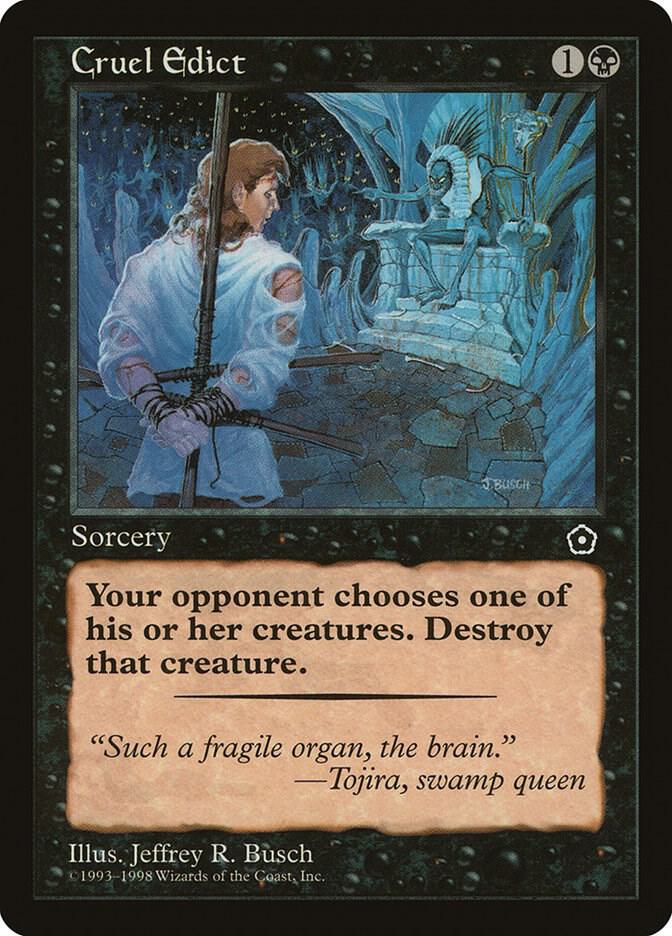 Cruel Edict  (Portal Second Age)  | Good Games Adelaide SA