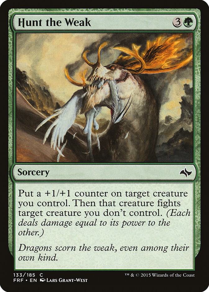 Hunt the Weak 133/185 (Fate Reforged)  - Foil | Good Games Adelaide SA